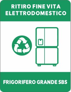 Ritiro fine vita elettrodomestico (tipo B)
