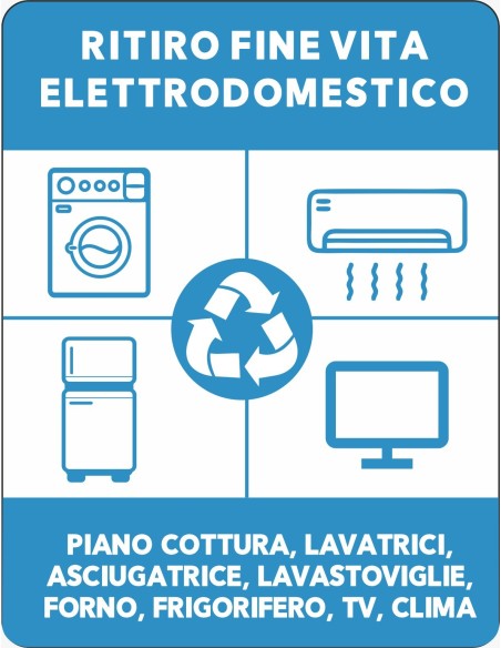 Ritiro fine vita elettrodomestico (tipo A)