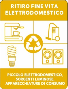 Ritiro fine vita elettrodomestico (Tipo C)