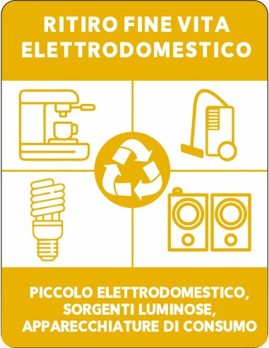 Ritiro fine vita elettrodomestico (Tipo C)