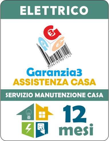 Servizio Assistenza Casa : 12 mesi per manutenzione servizio elettrico